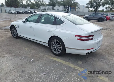 2023 Genesis G80 2.5T Awd z USA, uszkodzony, nr VIN KMTGB4SC9PU197777